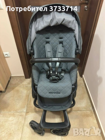 Easywalker Harvey 5 Premium Mineral Gray, снимка 2 - Детски колички - 53213966