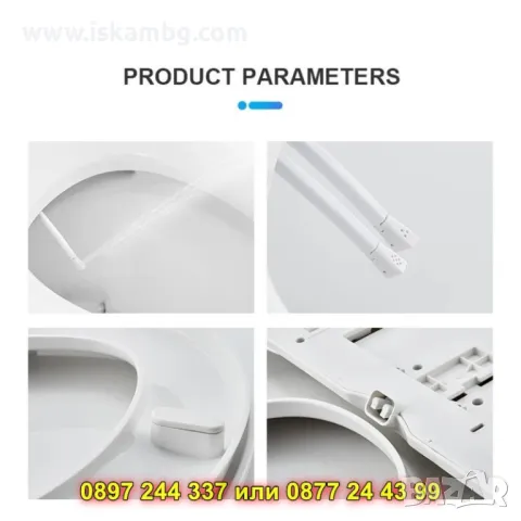 Седалка за тоалетна чиния с биде - КОД 4449, снимка 9 - Други стоки за дома - 49703296