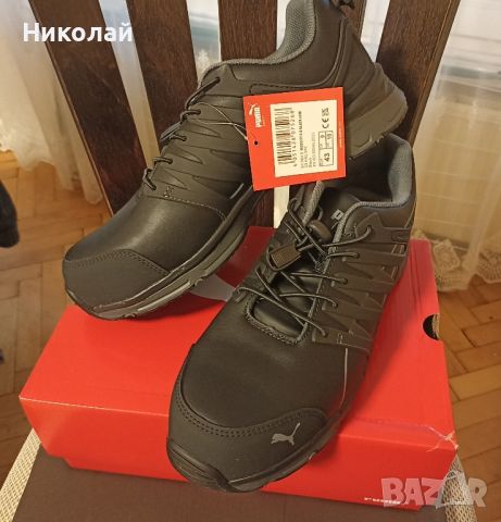 Работни обувки Puma Velocity Low S3 ESD, Черни, снимка 1 - Други - 45155053