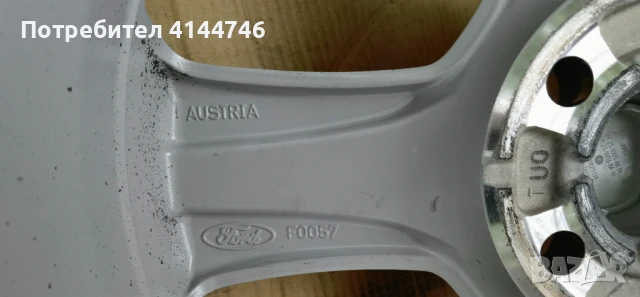 5 108 18 Цола Форд /Ford Оригинални, снимка 8 - Гуми и джанти - 50461982