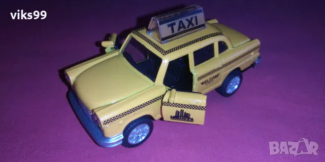 New York City Classic Taxi Cab - Мащаб 1:36, снимка 2 - Колекции - 48113649