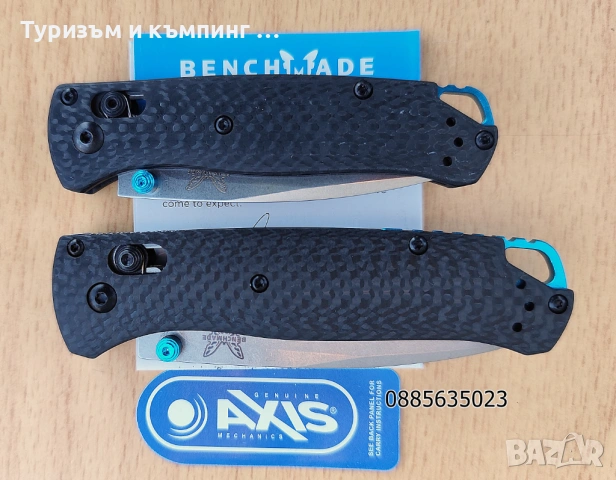  Benchmade Bugout 535 Carbon  /Benchmade Taggedout 15535OR Carbon, снимка 3 - Ножове - 46797303