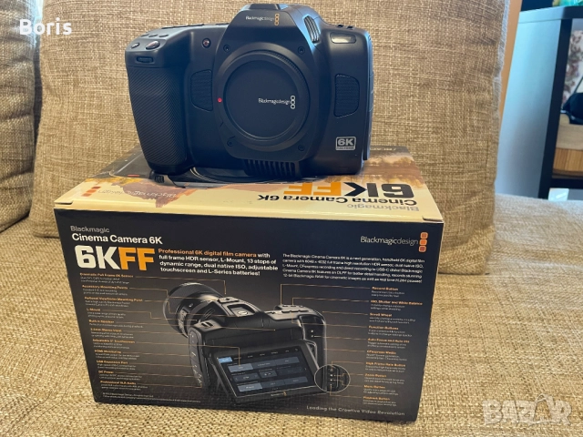 ПРОМО ЦЕНА! Камера Blackmagic Cinema Camera 6K (Leica L) (Full-Frame)