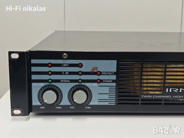 професионално крайно стъпало усилвател IRNI - L X 2000, снимка 2 - Ресийвъри, усилватели, смесителни пултове - 54227221