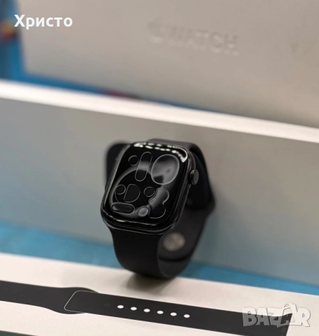 ГАРАНЦИОНЕН!!! Apple Watch 10 GPS, Jet Black Aluminum Case 46 мм , снимка 4 - Смарт часовници - 53734703