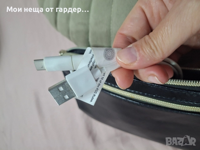 Juicy Couture несесер с юсб, снимка 2 - Чанти - 51978465