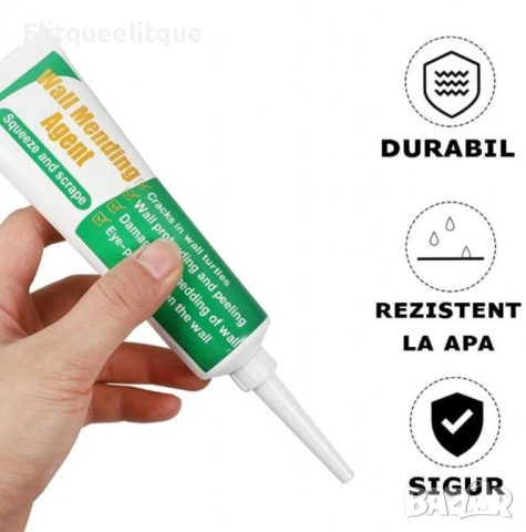 TV 377 Фугираща смес за ремонт на стени бяла шпакловка EDAR – Бързо съхнене и лесно нанасяне, снимка 7 - Други стоки за дома - 52218248