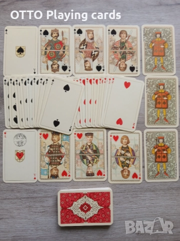 Стари карти за игра, снимка 2 - Карти за игра - 51895610