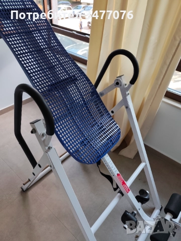 Продавам инверсна лежанка, безплатни инструкции за лечение на дискови хернии, снимка 1