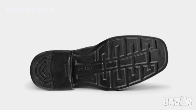 ECCO HELSINKI 2 кожени обувки номер 43, снимка 3 - Официални обувки - 45423752