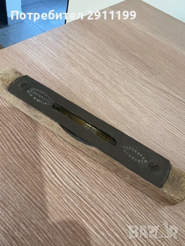 Антикварен нивелир, снимка 6 - Антикварни и старинни предмети - 53843579