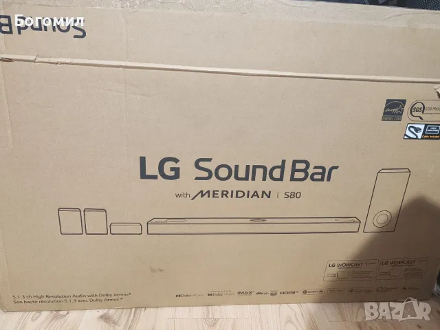 saund bar LG S80QR, снимка 3 - Аудиосистеми - 50138547