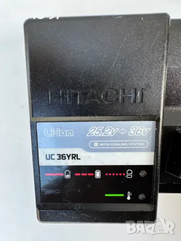 Hitachi UC 36YRL - Бързо зарядно 25.2 / 36V, снимка 2 - Други инструменти - 47159770