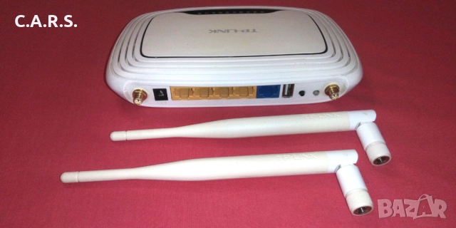 Wi-Fi Рутер TP-Link TL-WR842ND 300 Mbit/s с USB, снимка 4 - Рутери - 51558821