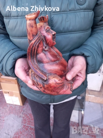 смещият се Буда -Хотей , снимка 2 - Статуетки - 52063000