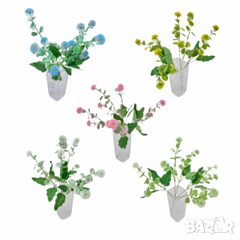 Изкуствени букети от хортензии – Елегантност и свежест за всяко пространство, снимка 2 - Други стоки за дома - 52137816