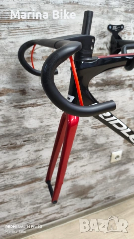 НОВА карбонова шосейна рамка Ridley Fenix SLiC Disc Forza Cirrus Pro | M, снимка 18 - Части за велосипеди - 53219075