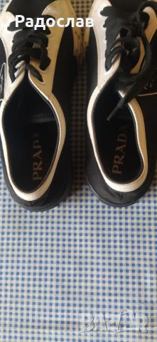 оригинални кецове PRADA, снимка 6 - Кецове - 45753607