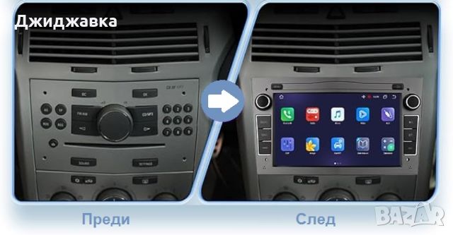 Opel Astra Vectra Zafira Meriva Corsa мултимедия Android GPS навигация, снимка 2 - Части - 46390947