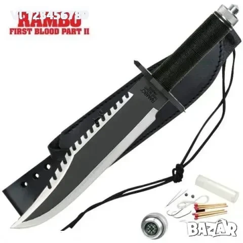 Колекционерски нож RAMBO-FIRST BLOOD-РАМБО -2 ра част 