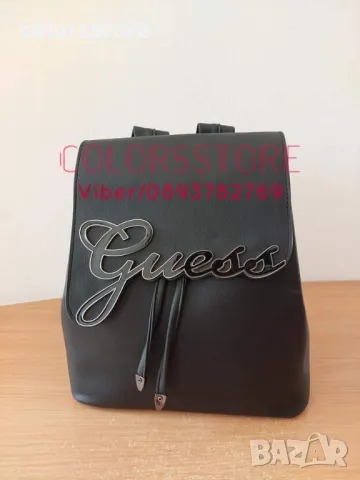 Черна раница  Guess-SG54w, снимка 1 - Раници - 46916874