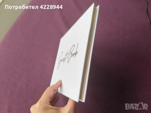 Сватбена булчинска книга за гости – с място за снимки и пожелания Guest Book, снимка 8 - Други - 52261202