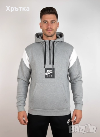 Nike Air Zip Hoodie - Оригинален мъжки суитшърт размер S, снимка 1