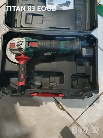 Акумулаторен Ъглошлайф Parkside PWSA 20-Li D4