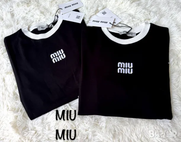 Miu Miu дамски тениски , снимка 5 - Тениски - 50394662