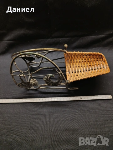 Поставка за вино, снимка 4 - Антикварни и старинни предмети - 53933376