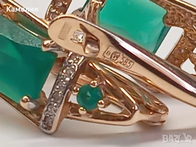 Руско злато , снимка 12 - Обеци - 53946084