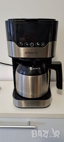 Ambiano кафе машина шварц с кана инокс кафемашина, снимка 13 - Кафемашини - 45530750