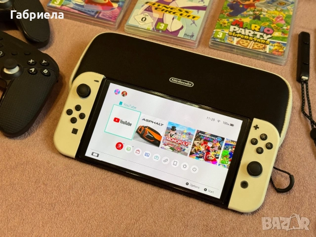 Nintendo Switch OLED White, снимка 4 - Nintendo конзоли - 53933668