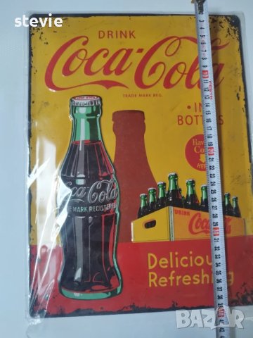 Нова метална табела Кока Кола 40х30