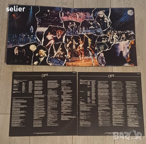 Andrew Lloyd Webber ‎– Cats Двойна плоча -GATEFOLD Издание 🇬🇧 UK 1981г Стил:Мюзикъл Състояние на в, снимка 2 - Грамофонни плочи - 52796143