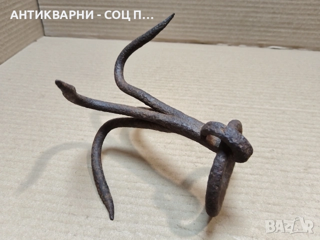 Стара Рядка Кована Кука За Кладенец, Кука За Геран. / НОМЕР 1750., снимка 6 - Антикварни и старинни предмети - 53967521