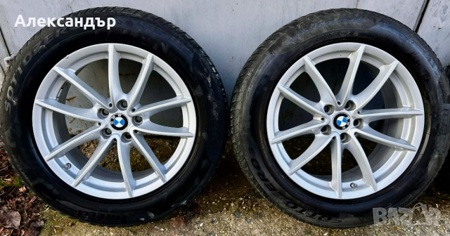 Оригинални джанти BMW 18 цола 5x112 style 618 G01 G02 X3 X4, снимка 4 - Гуми и джанти - 52867704