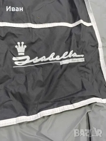 Панорамна тента(форселт) за каравана Isabella Sunshine. Размер: 1050см (1036-1060)см земя-земя, снимка 8 - Палатки - 49664482