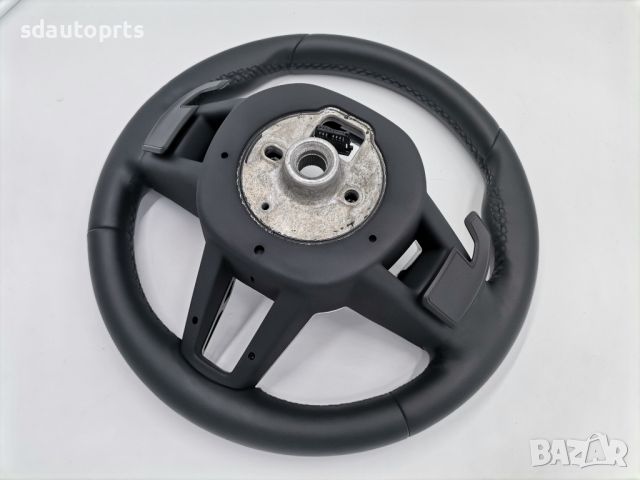 M Sport Черен Кожен Спортен Волан BMW 2 U06 X1 U11 - Отличен, снимка 12 - Части - 45926575