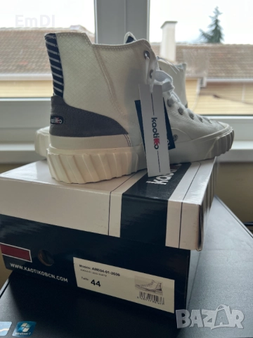 Бели кецове Kaotiko черен петък 40% off, снимка 5 - Кецове - 52123968