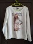бяла блуза Fashion Addict , снимка 1 - Блузи с дълъг ръкав и пуловери - 45380957