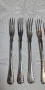 Комплект малки посребрени вилички , снимка 2