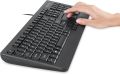 Perixx PERIBOARD-513 кабелна USB клавиатура с тъчпад и с 10 горещи клавиша, черна, снимка 4