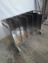 Немска количка за чували за брашно и продукти от неръждаема стомана в много добро състояние, снимка 7