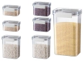 Комплект 7 части кухненски контейнери за храна с уплътнител, снимка 6