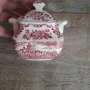 Захарничка Royal Hornes of Britain Wedgewood Lidded Sugar Bowl Tower of London, снимка 7