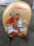 Рисувана икона *Свети Георги " върху камък , снимка 2