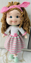 Ръчно плетена кукла , снимка 1 - Кукли - 45008176