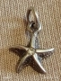 Сребърна висулка морска звезда с кристал фешън АРТ БИЖУ 26028, снимка 3