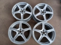 4 бр. чисто нови алуминиеви джанти AEZ 18 цола 5x100, централен отвор 54.1 , ET42, 7J, снимка 2